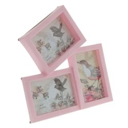 GAEM Фоторамка для 3-х фото, L28 W2 H29 см. 2в.