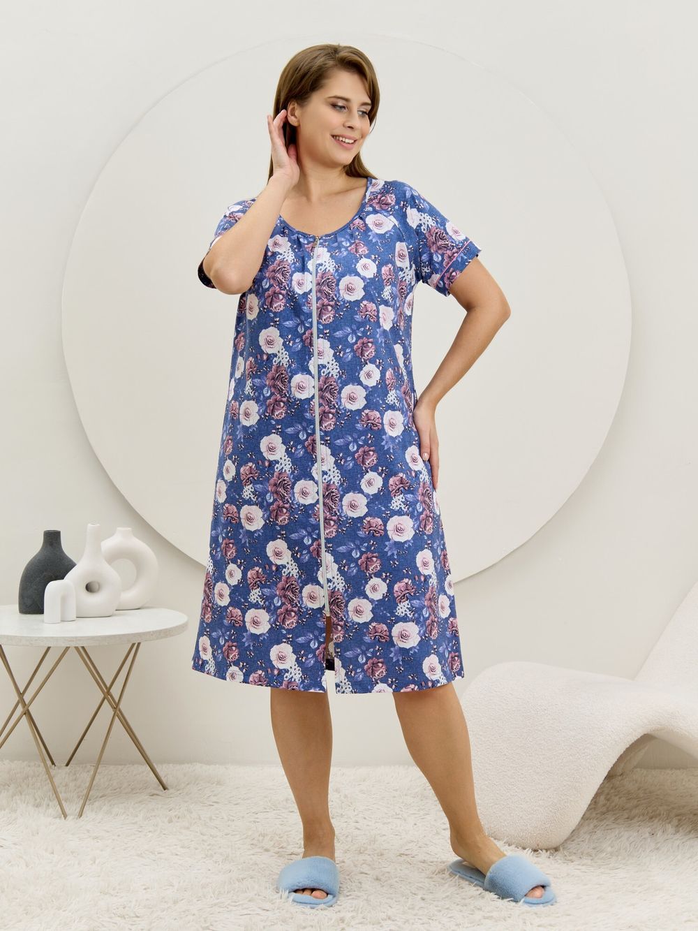 Халат Флэр Виотекс СИНИЙ