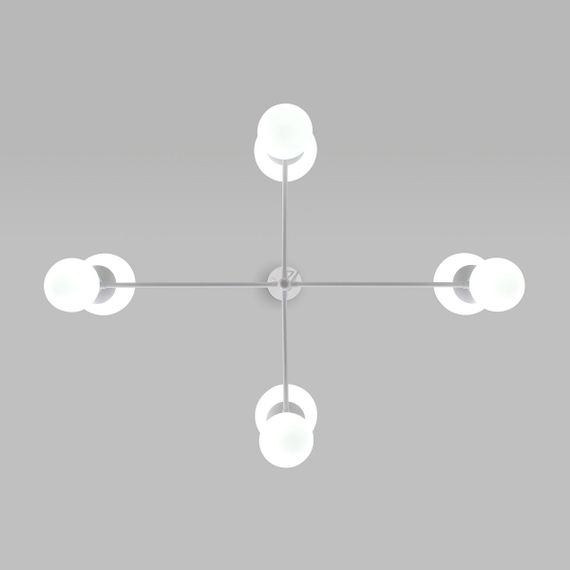 Подвесная люстра Eurosvet Bubble 30182/8 белый