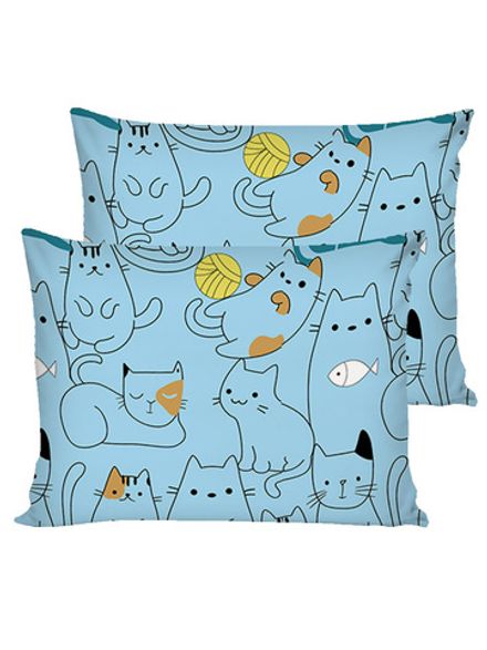 Наволочка комплект 2 шт Полисатин Simple House "Кэри" 50x70 см