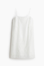 Платье на бретельках broderie anglaise