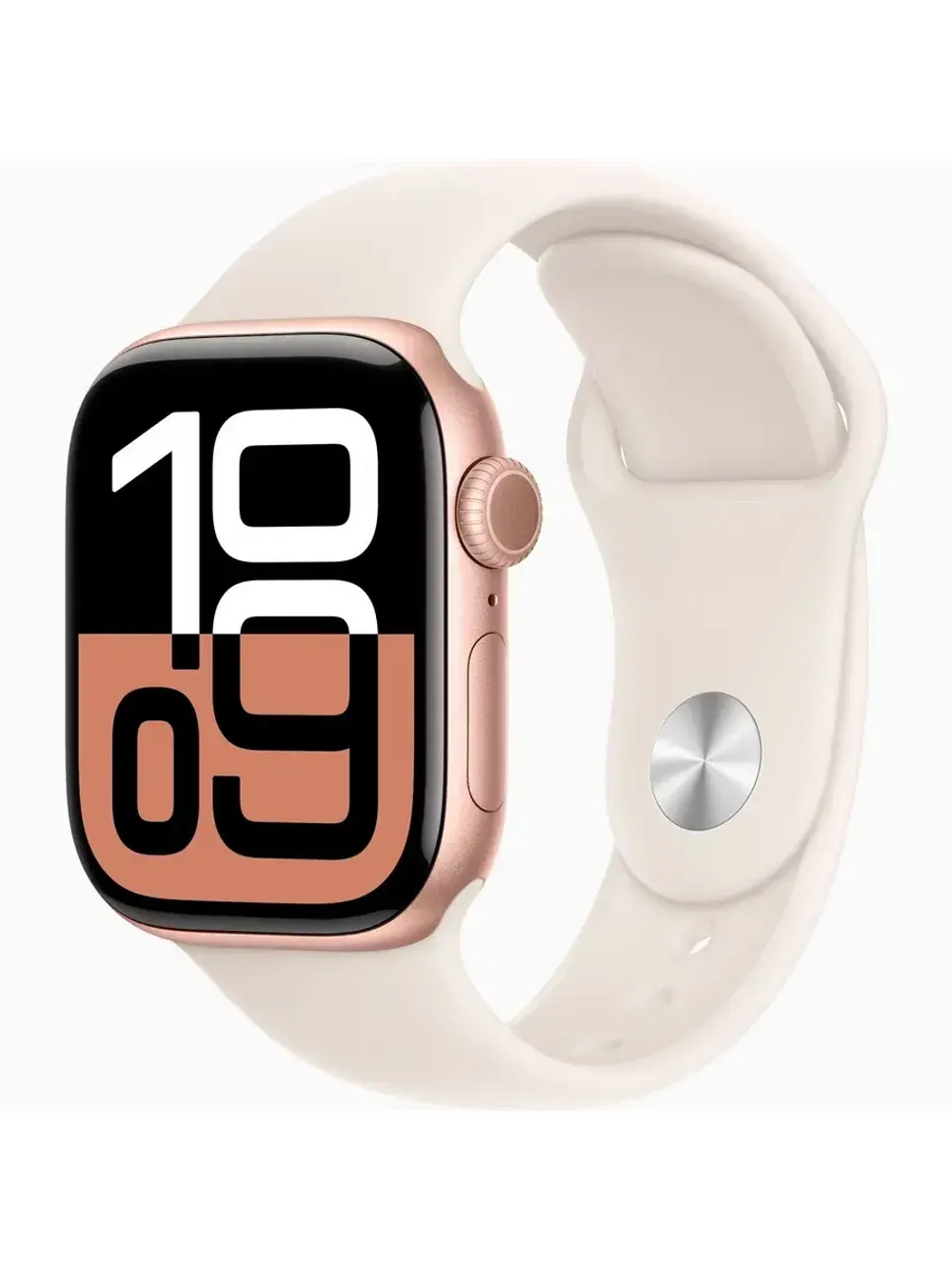 Apple Watch S10, 2024 42mm, Rose gold, Sport band S/M