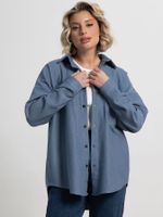 Рубашка Загадочная девушка (джинс) Б15168-4М LT Collection