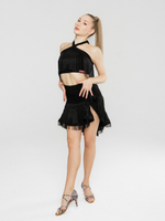 Юбка с воланами