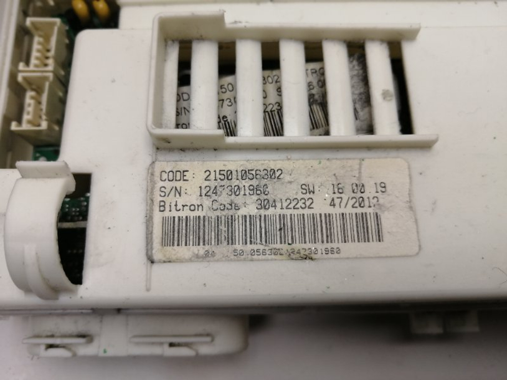 IWSE6125 кт120 Модуль электронный для стиральной машины Indesit 21501056302 б/у