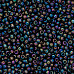 Японский бисер TOHO Round 11/0 (№86), металлизированный, непрозрачный глянцевый