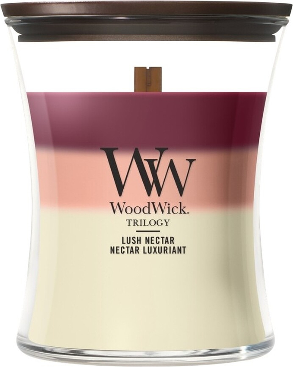 Свеча ароматическая WoodWick Trilogy Lush Nectar