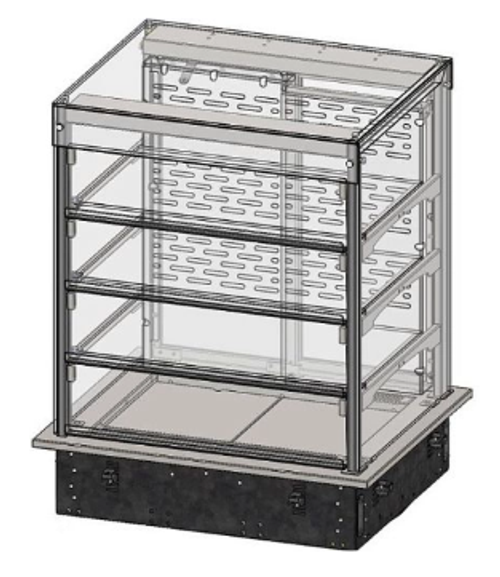 Витрина тепловая REFETTORIO RH22D Drop In