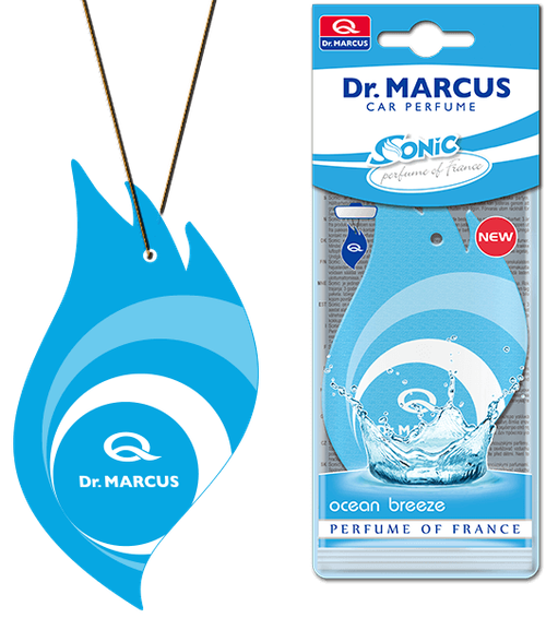 АРОМАТИЗАТОР С ПОДВЕСКОЙ "DR.MARCUS" SONIC OCEAN BREEZE