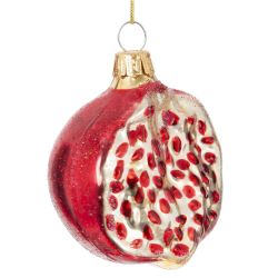 GAEM Украшение новогоднее "Гранат", L6 W4 H7 см, 2в.