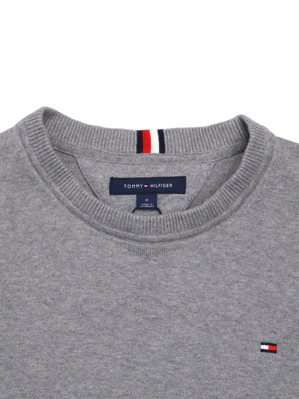 Свитер Tommy Hilfiger Solid Logo Grey Heather