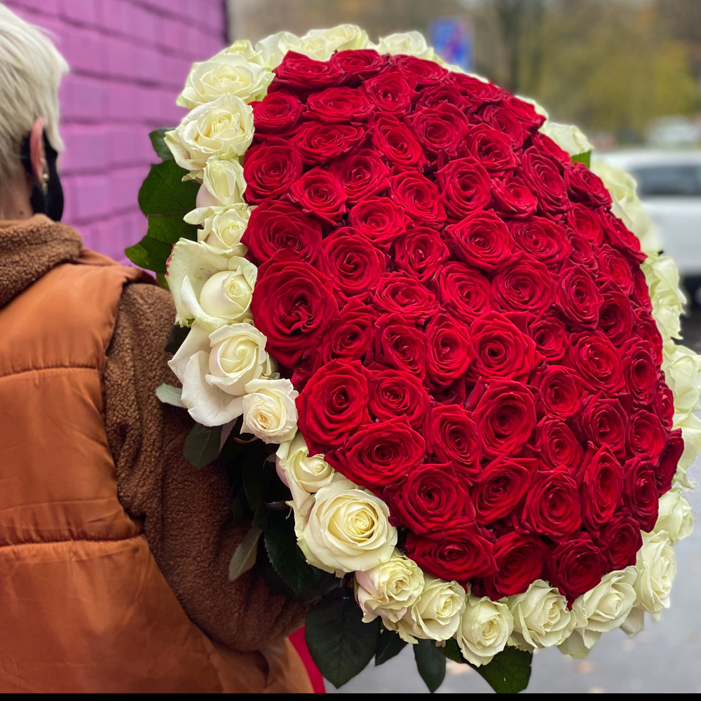 101 роза