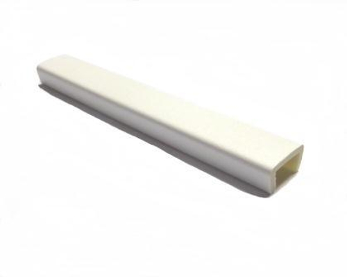 Профиль торцевой ламин. белый, 100мм