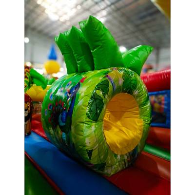 Коммерческий надувной батут "Сафари приключения" 6*5*2.8 м