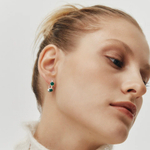 Серьги КОЛТ с хризопразами