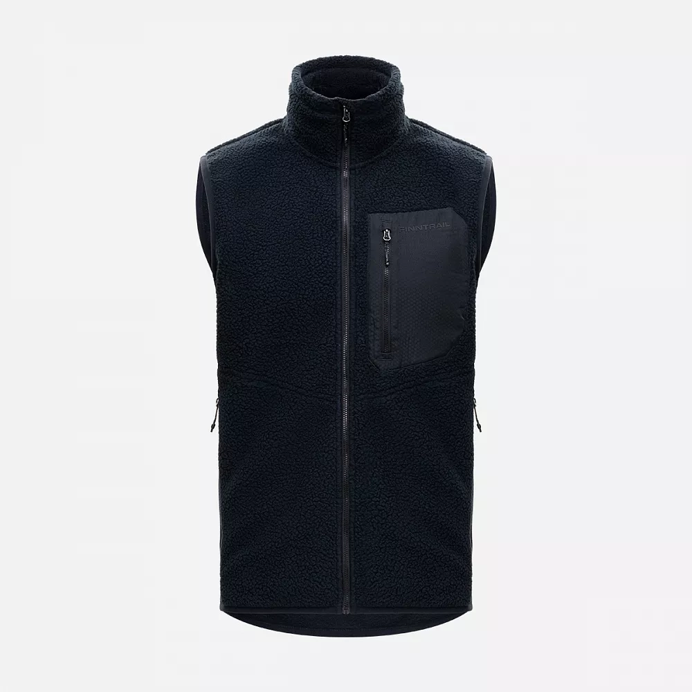 ЖИЛЕТ FINNTRAIL ФЛИСОВЫЙ МУЖСКОЙ TEDDY 1404