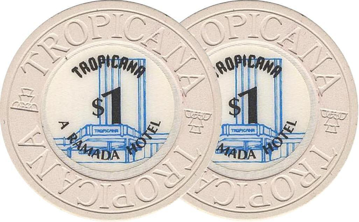Tropicana Casino $1 Chip