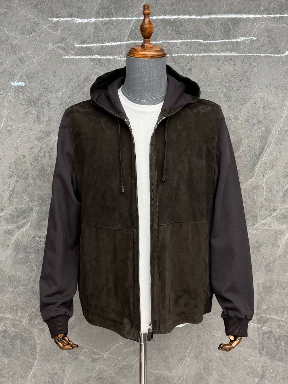 Замшевая куртка Ermenegildo Zegna