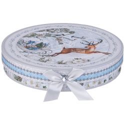 НАБОР ТАРЕЛОК ЗАКУСОЧНЫХ LEFARD "CHRISTMAS" 2 ШТ. 19 СМ ОЛЕНЬ (КОР=20НАБ.)