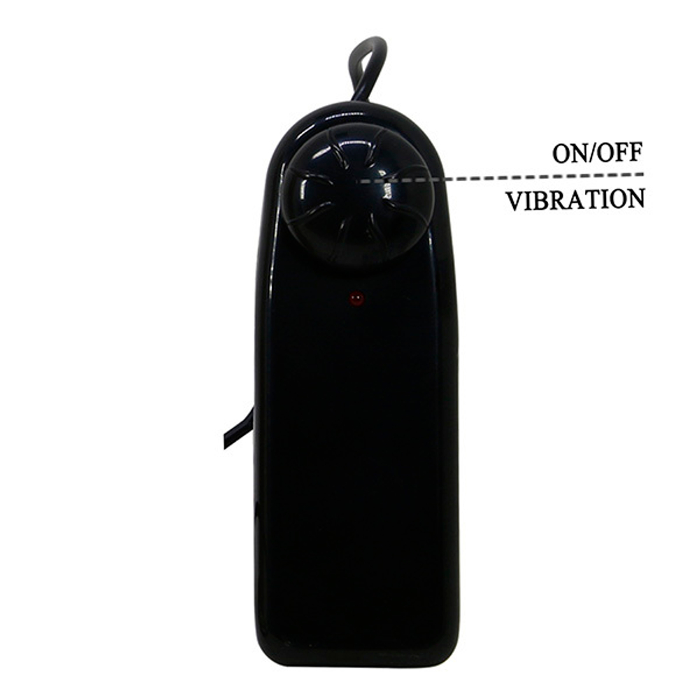 Мужской коричневый вибрострапон на трусиках Pretty Love Harness Briefs Starks BW-022096Z