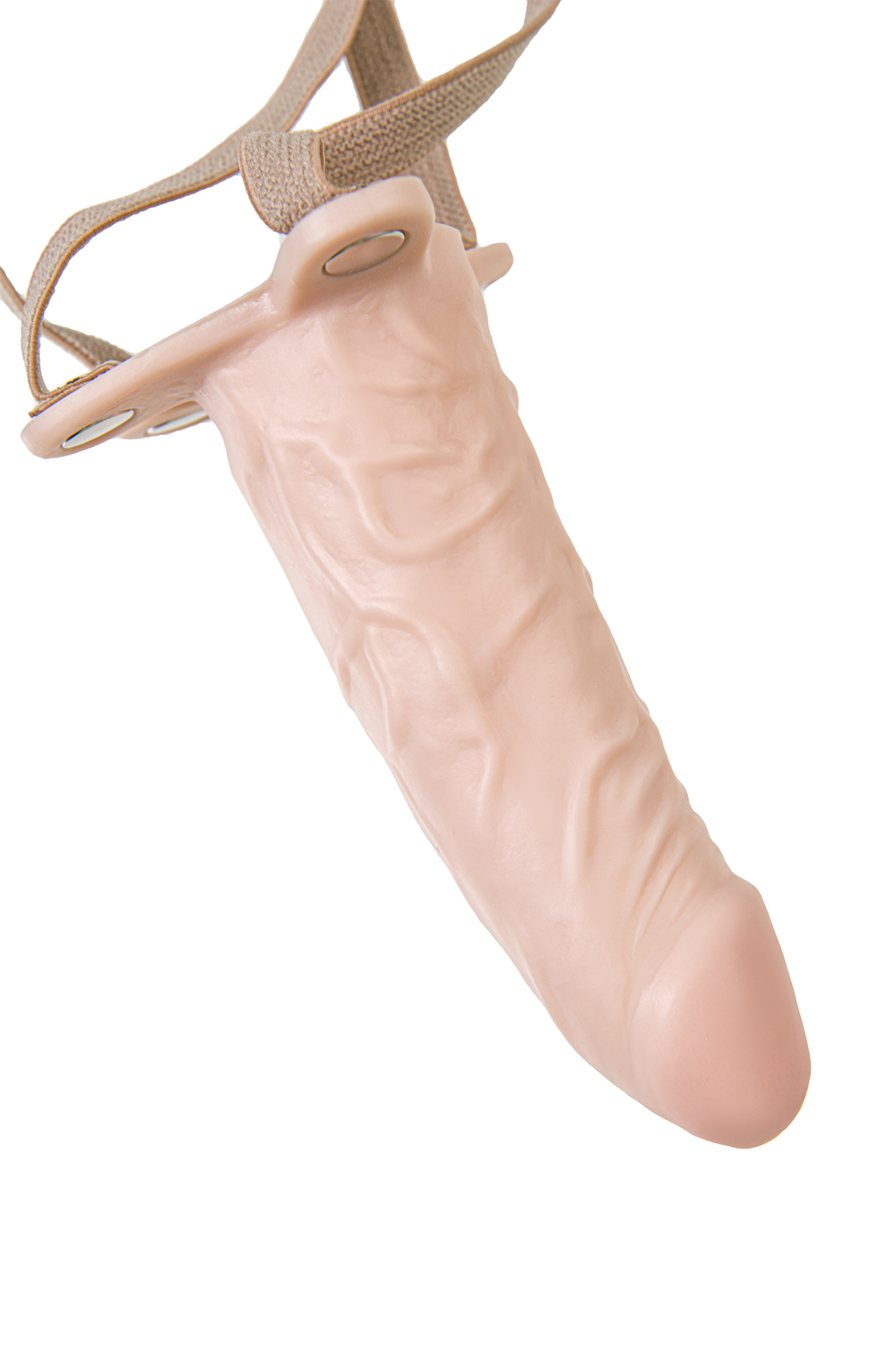 Фаллопротез LoveToy поясной телесный 15 см