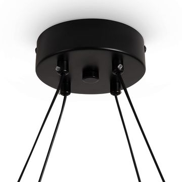 Подвесная люстра 32W 3000K FR6180PL-L32B черный Collar Freya