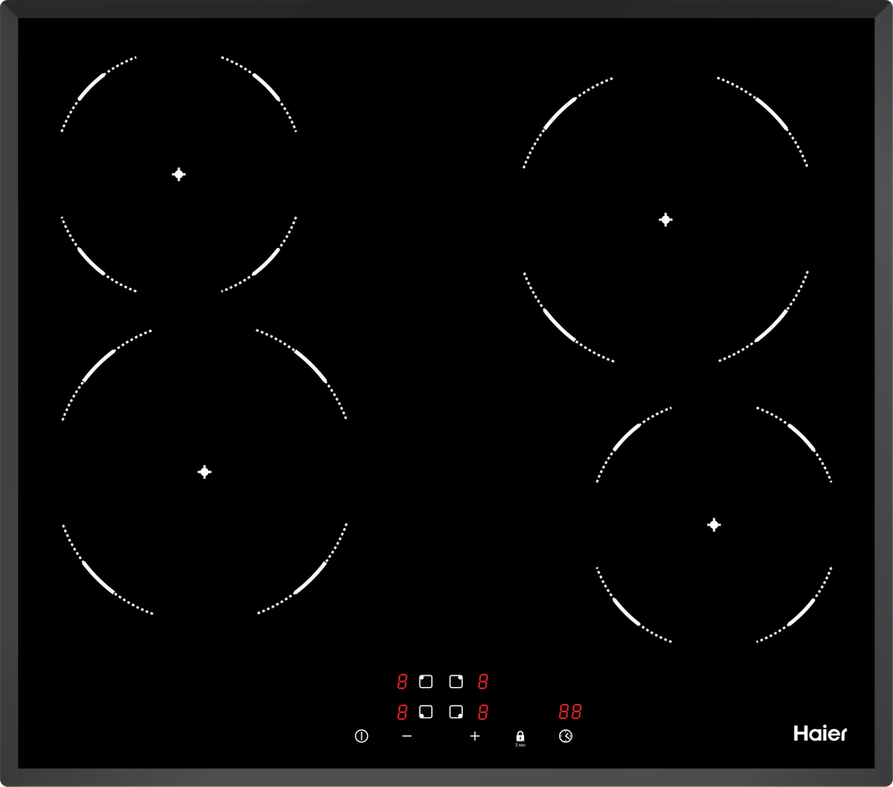 Стеклокерамическая варочная поверхность Haier HHY-C64DFB