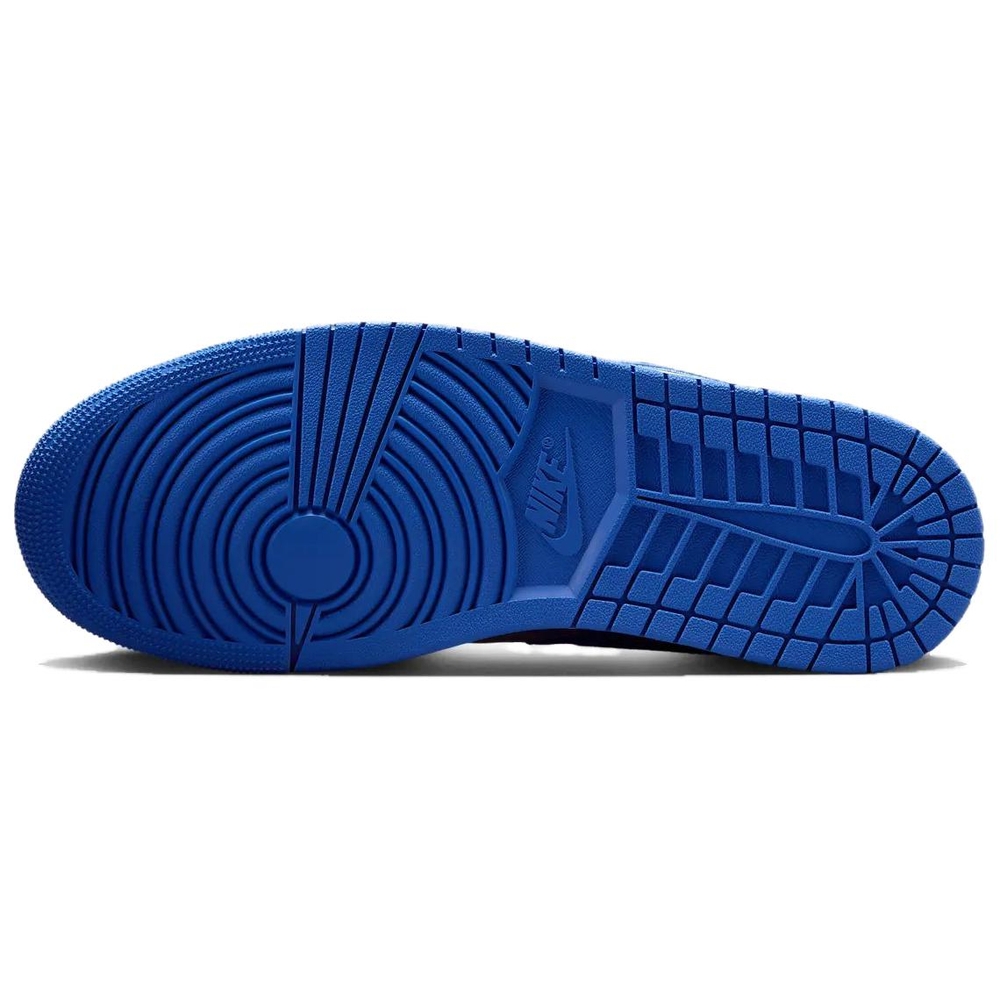 Jordan 1 Low Black Game Royal Metallic Platinum