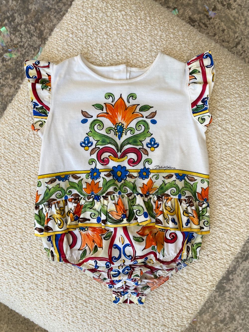 Хлопковый боди Dolce&Gabana, 86