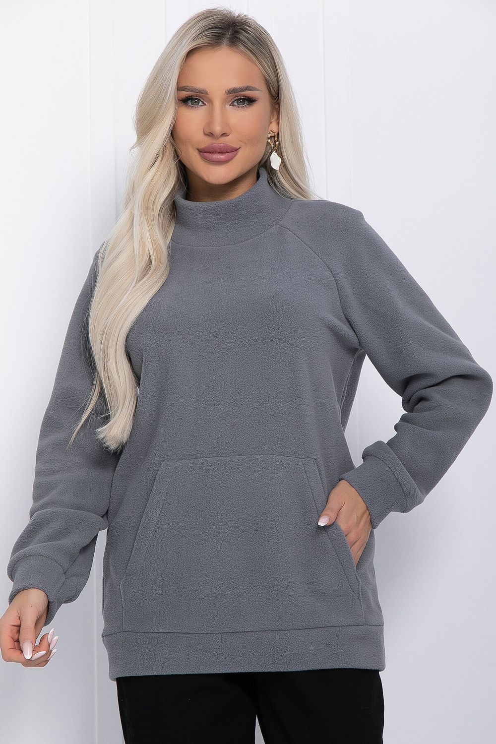 Кофта Зимний бум (серая) Б12266-12 LT Collection