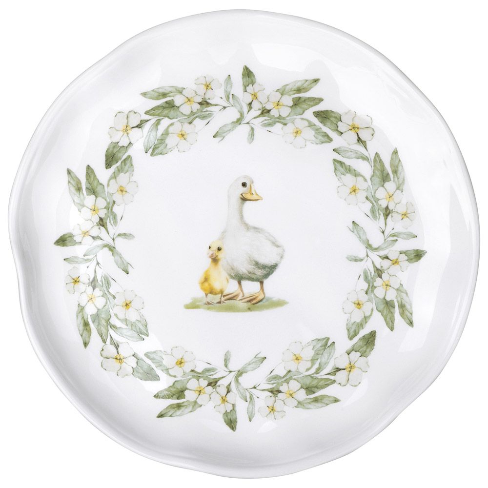 НАБОР ТАРЕЛОК ЗАКУСОЧНЫХ LEFARD "APPLE GARDEN" 2 ШТ. 21*21,5*2,5 СМ