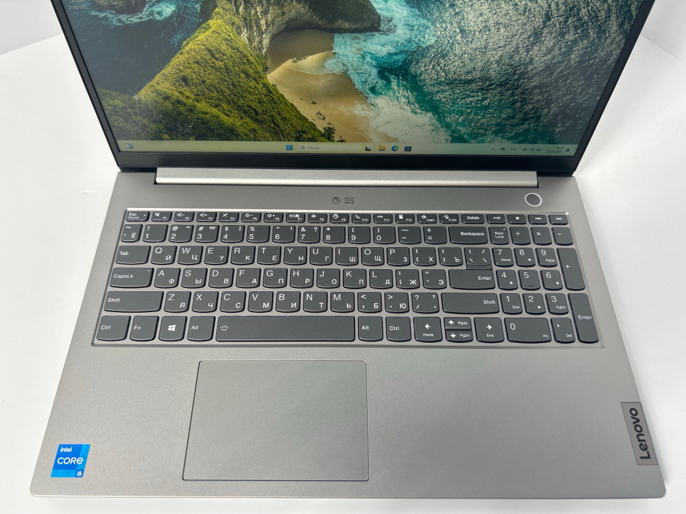 Ноутбук Lenovo Thinkbook 15 G2 ITL (20VE00FLRU) 15.6"/i5 1135G7/RAM 8GB/SSD 512GB/Iris Xe graphics/1920*1080/IPS/DOS/Подсветка кл-ры: LED/Серый. Состояние: Уценка
