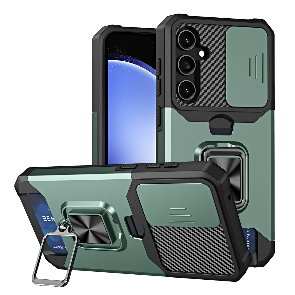 Противоударный чехол Сard Reader Case для Samsung Galaxy S25 FE