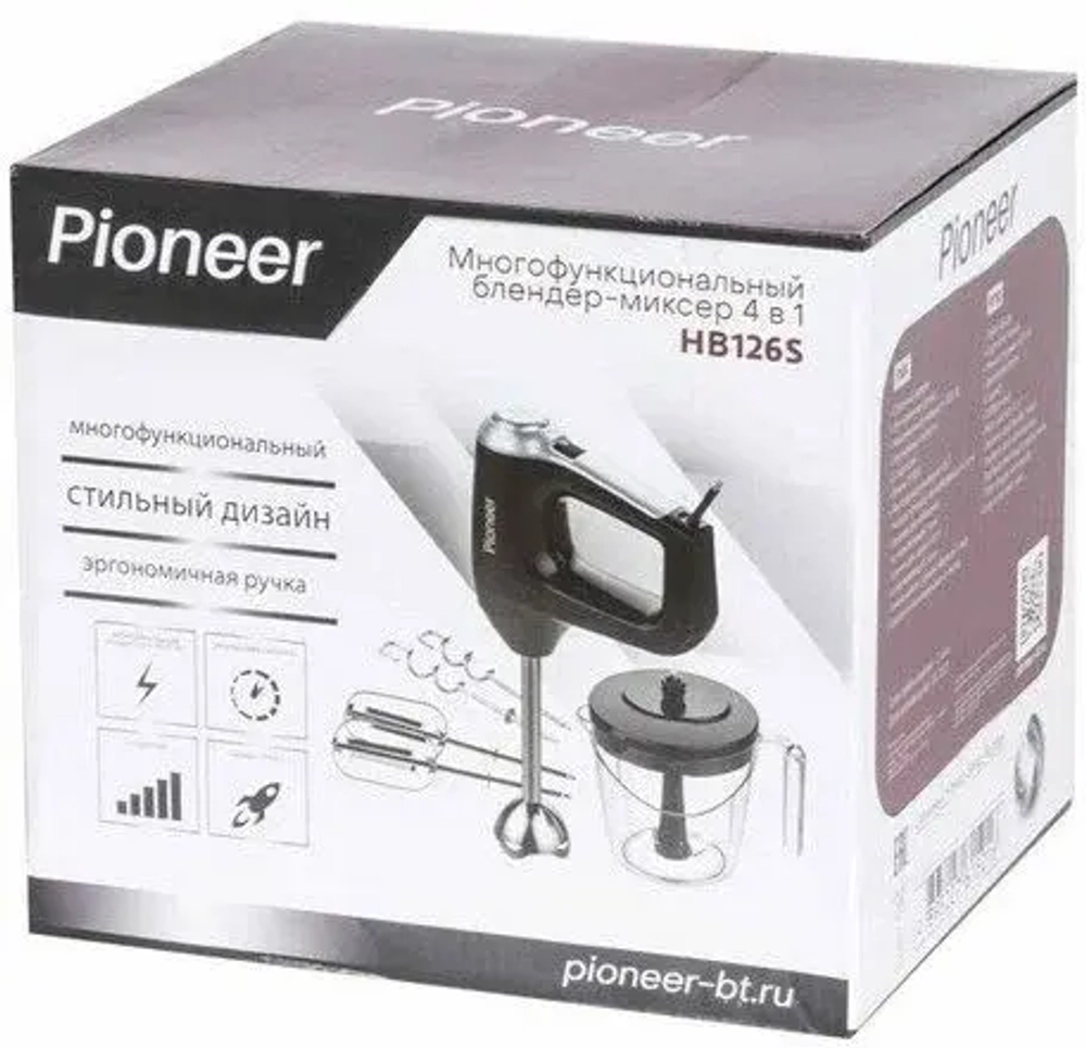 Блендер погружной Pioneer HB126S (h)
