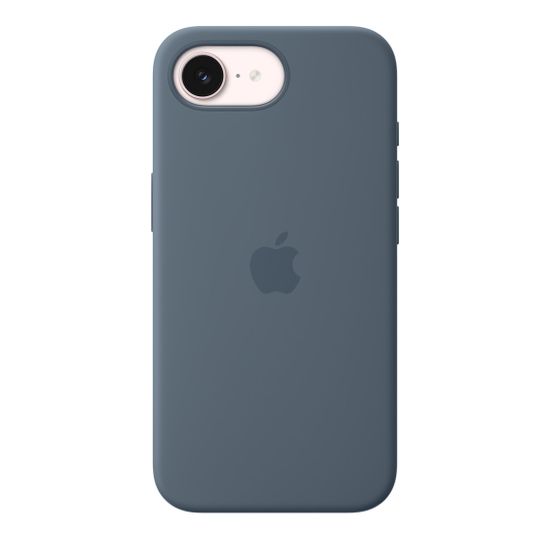 Apple Silicone Case with MagSafe iPhone 17e Anchor Blue