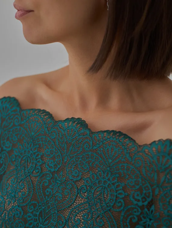 03-251 Кружево эластичное 22 см, сосна 1994