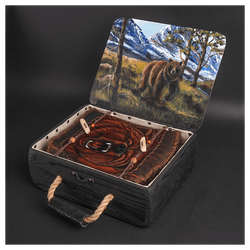 Пояс из шерсти медведя «Медвежий знахарь»