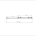 Душевой уголок Vincea Como-N VSR-4CN8012CLB 120x80 стекло прозрачное/профиль черный