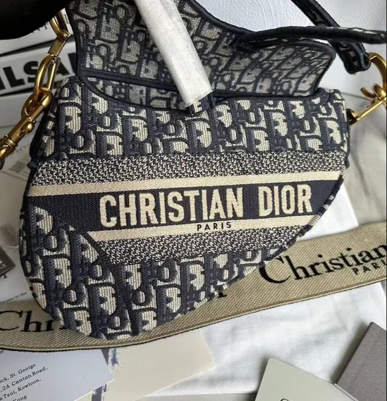 Сумка Dior Saddle черный