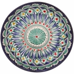 Фруктовница 25см микс Риштанская Керамика