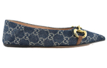 Gucci Ballet Flat With Horsebit Gg (Женская размерная сетка)
