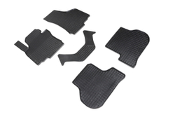 Резиновые коврики Сетка для Seat Leon II 2005-2012, Seintex.87276