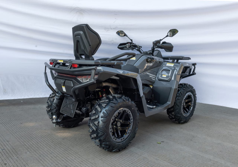 Квадроцикл HND QRX 650 PRO С ПРОБЕГОМ темно-серый