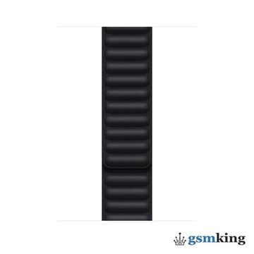 Apple Watch Leather Link 41mm Midnight - M/L (140–180mm)
