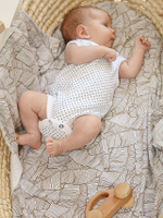 Сет из 3х пелёнок Mjölk Печенье/Palm Tree/Звёзды