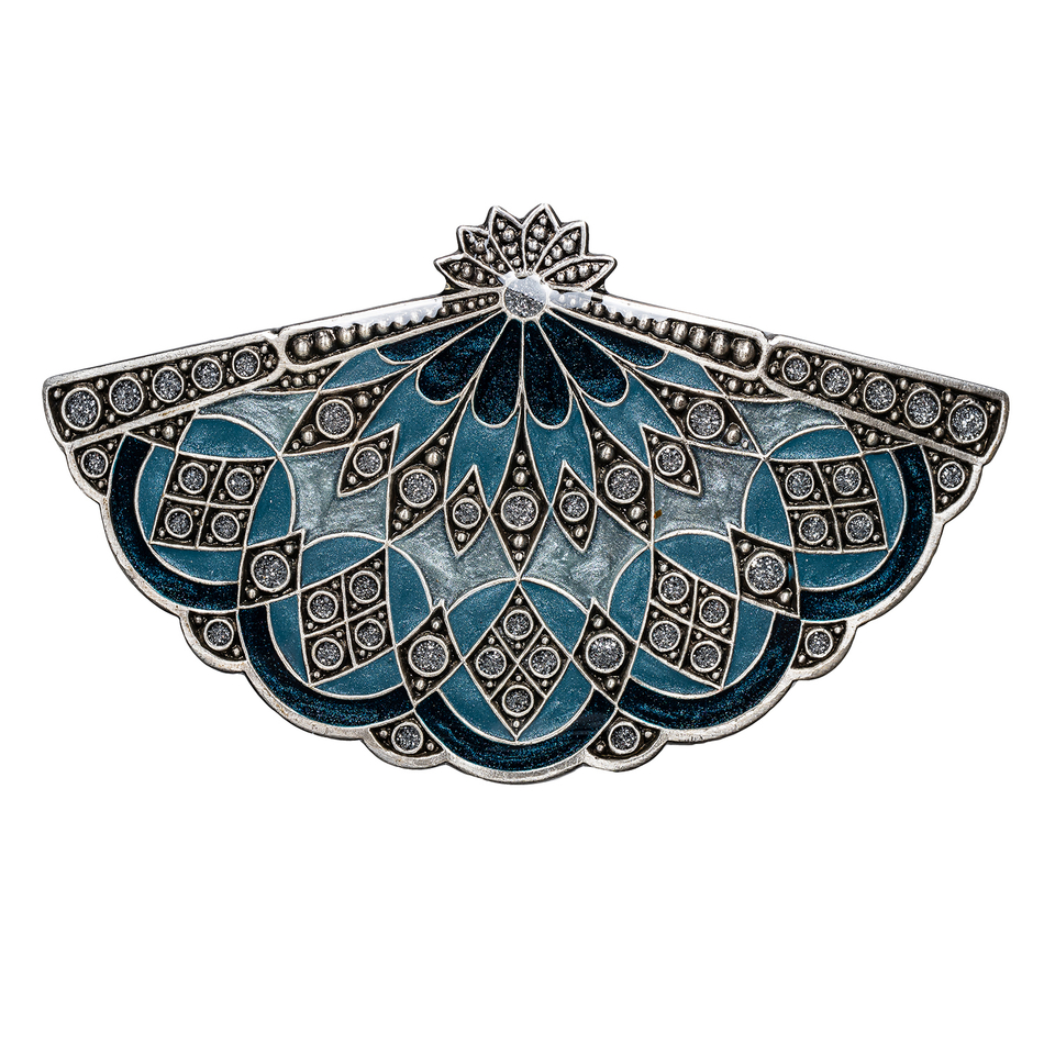Заколка для волос Clara Bijoux Веер G44571 BL/S
