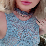 Видео мастер-класс по вязанию туники "Prada"