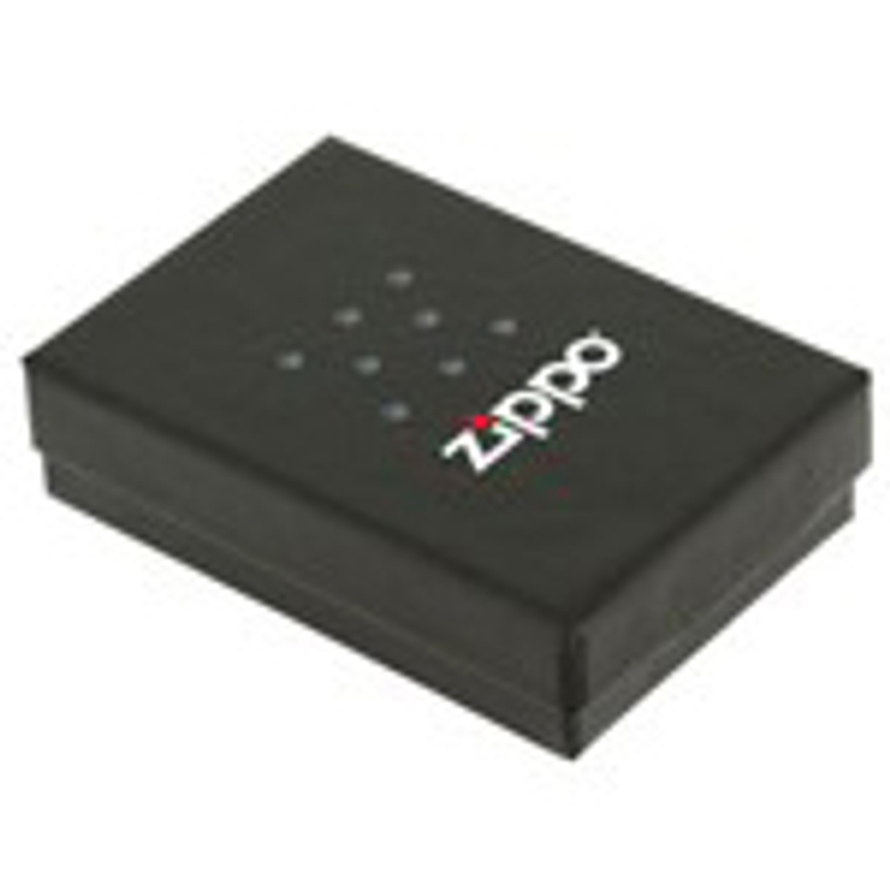 Зажигалка ZIPPO Classic Black Crackle™ с логотипами "Zippo" ZP-362