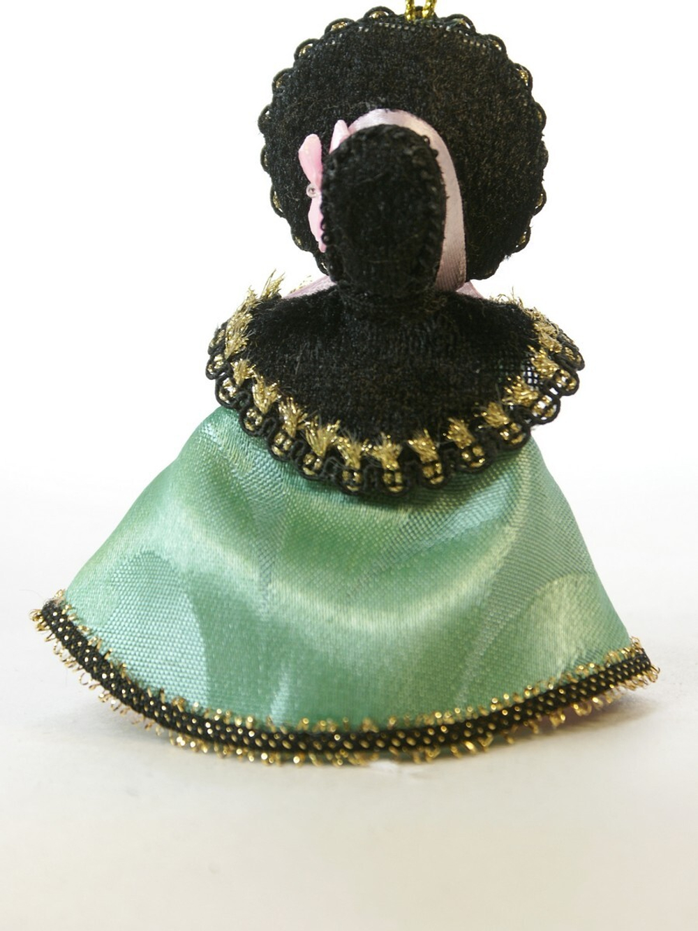 Кукла-подвеска Девушка пушкинской эпохи с муфтой