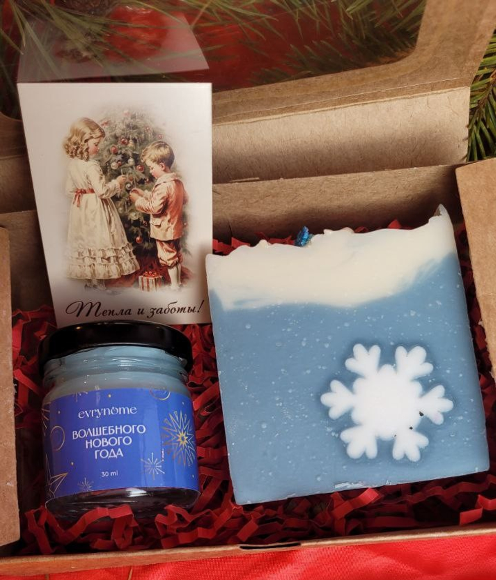 Подарочный набор XS свеча+мыло